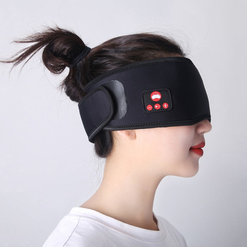 Help Sleep, Shade Eyes, Relieve Fatigue, Smart Music 5.0 Wireless Meditation Eye Mask